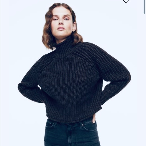 H&M Knit Turtleneck Sweater (Available in Black & Grey) - Picture 3 of 16